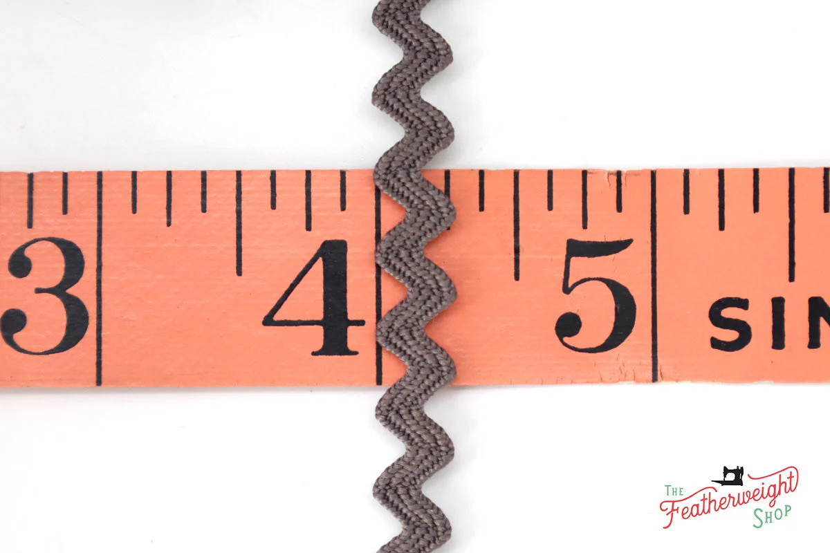 1/4" Inch STEEL VINTAGE TRIM RIC RAC by Lori Holt (by the yard) - Image 2