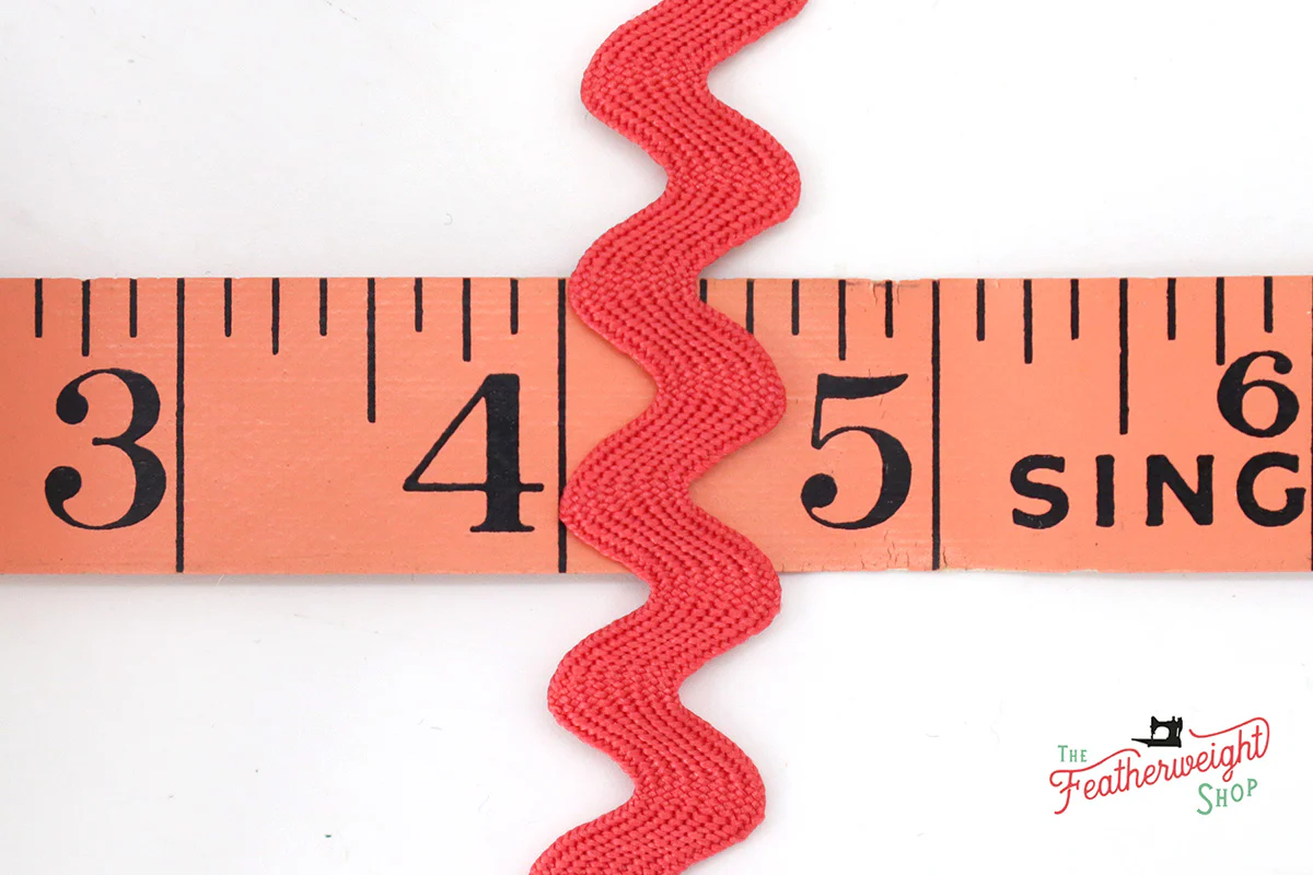 5/8" Inch JAZZBERRY JAM VINTAGE TRIM Large RIC RAC by Lori Holt (by the yard) - Image 2