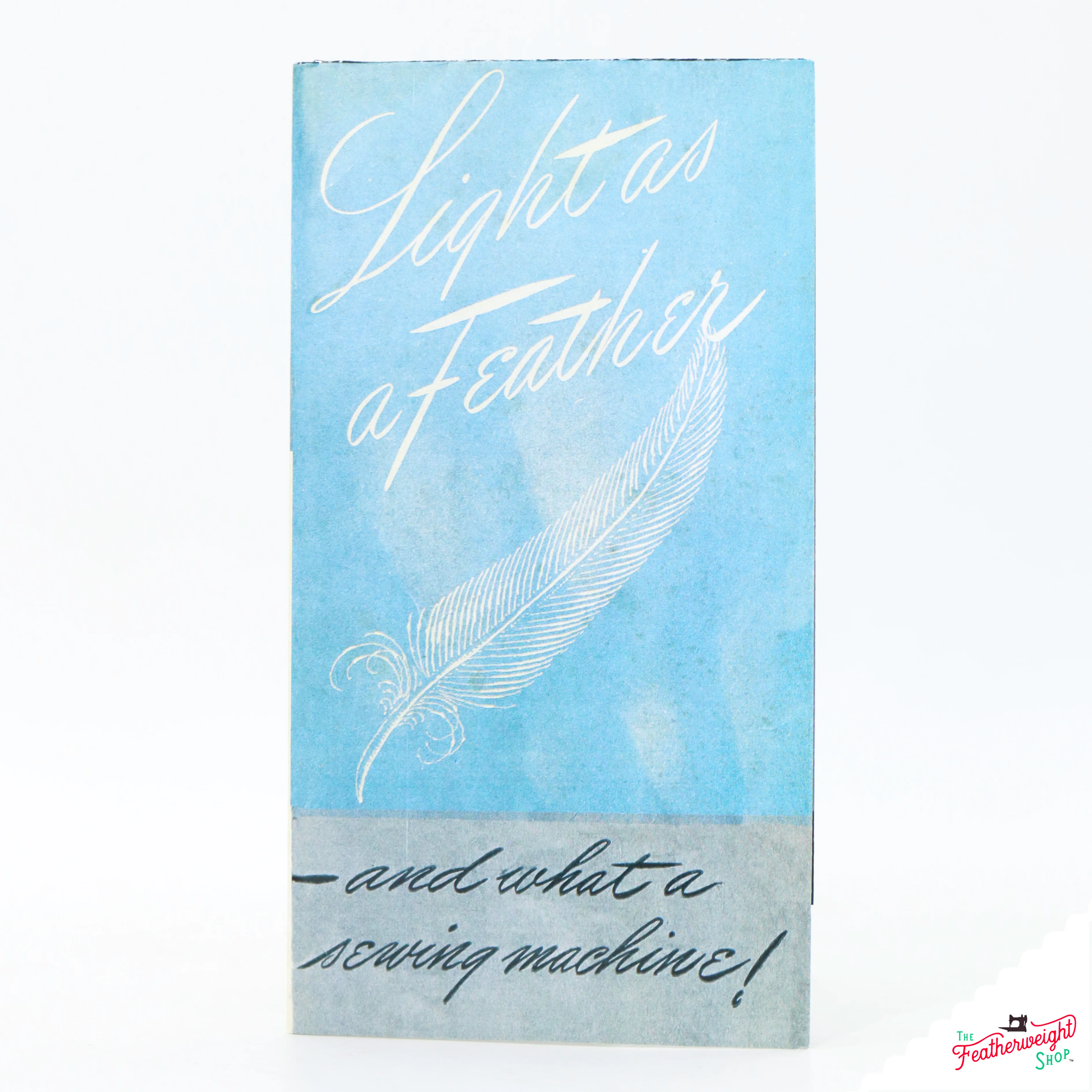 Advertisement Leaflets, Replica Featuring the Singer Featherweight - Image 5