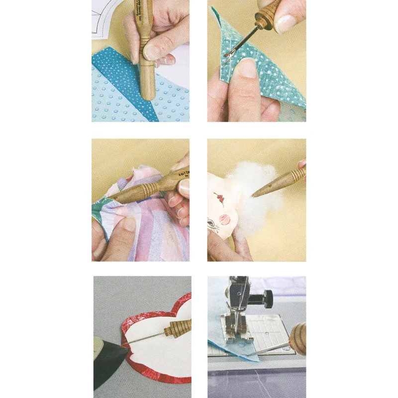 Alex Anderson's 4-in-1 Essential Wooden Sewing Tool - Image 3