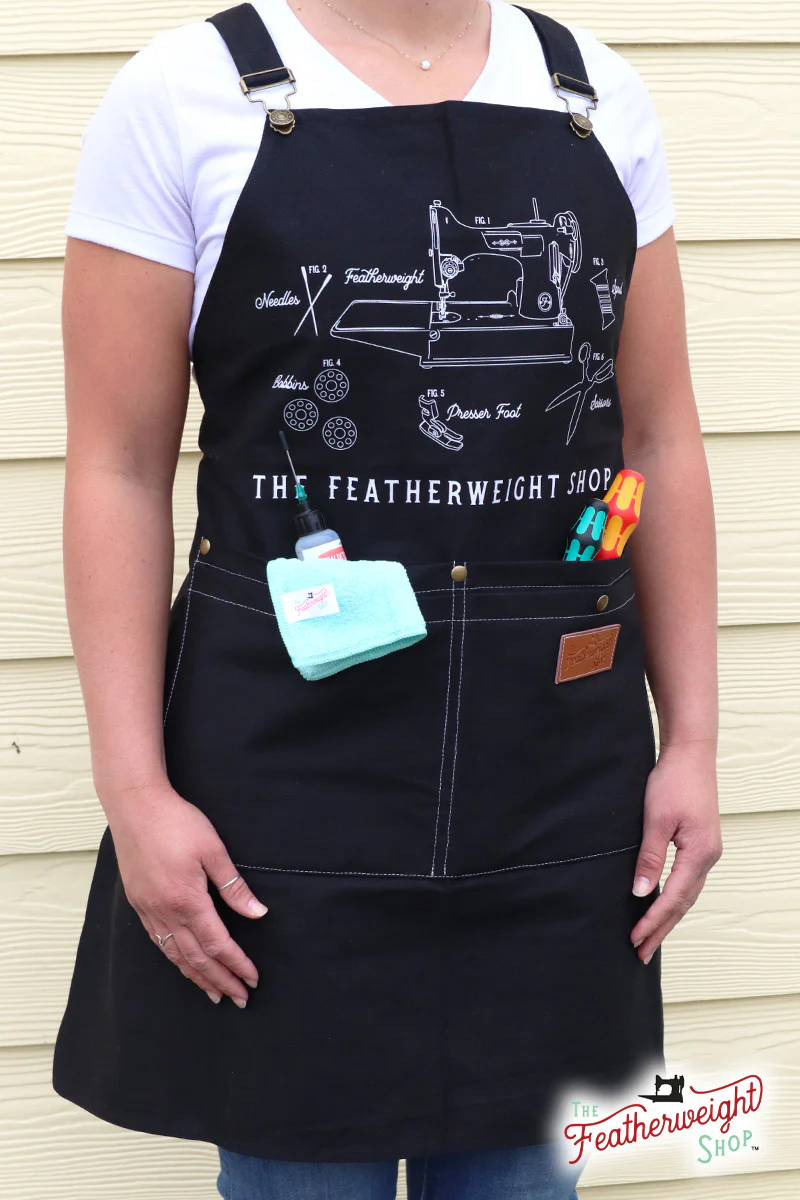 Apron, CANVAS Singer Featherweight 221 & Notions - Image 13