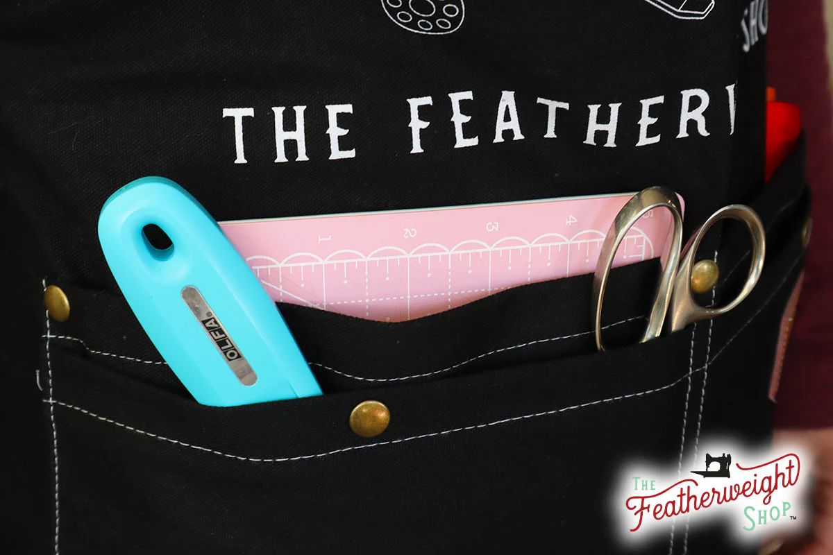 Apron, CANVAS Singer Featherweight 221 & Notions - Image 6