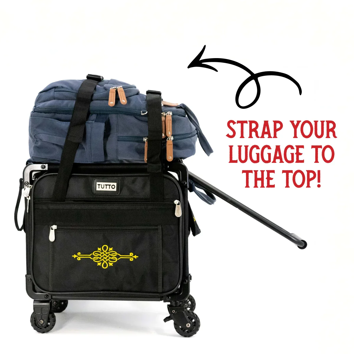BAG, Featherweight Flyer Rolling Tote by Tutto fits Singer Featherweight 221 & 222 - Image 19