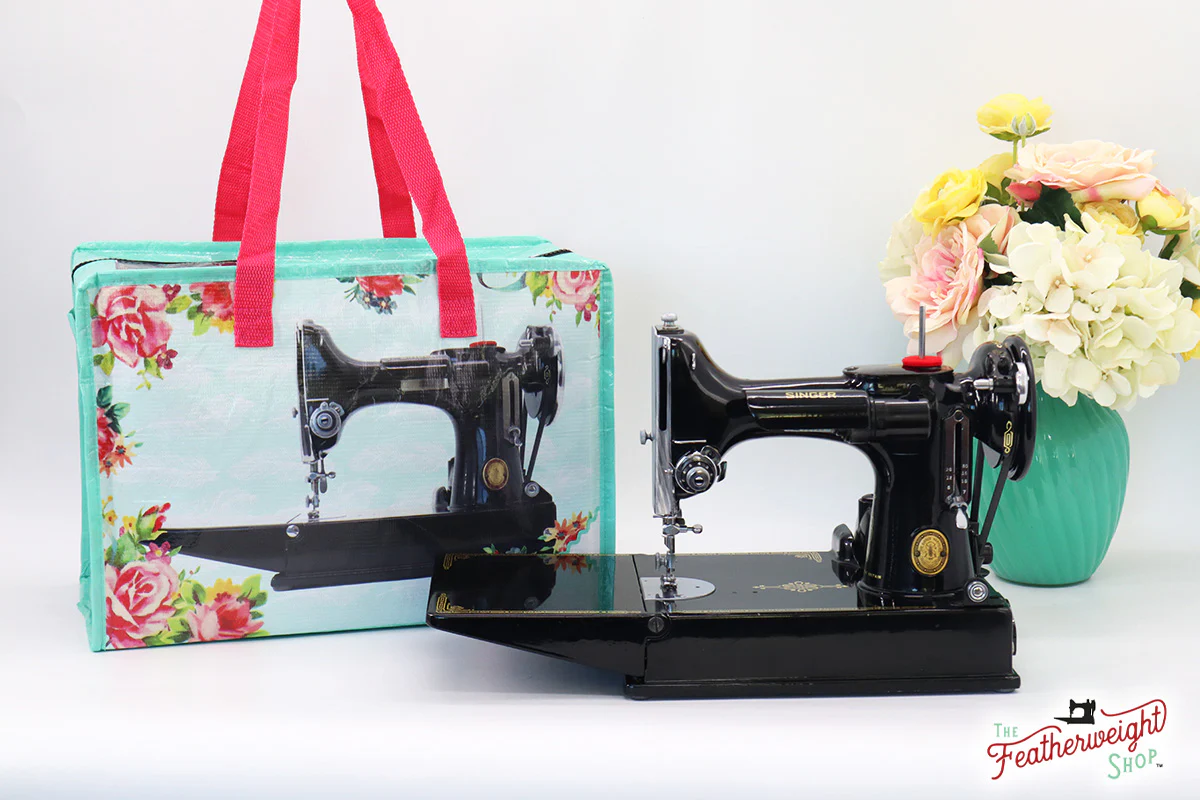Bag, Floral Featherweight Shopping Bag - Image 6