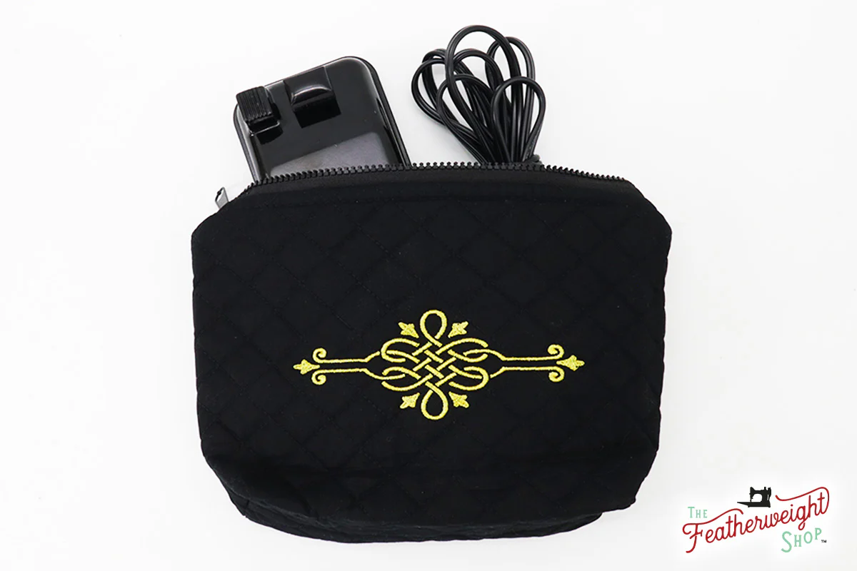 BAG, Padded TRAVEL fits Singer Featherweight 221 & 222 - BLACK - Image 16