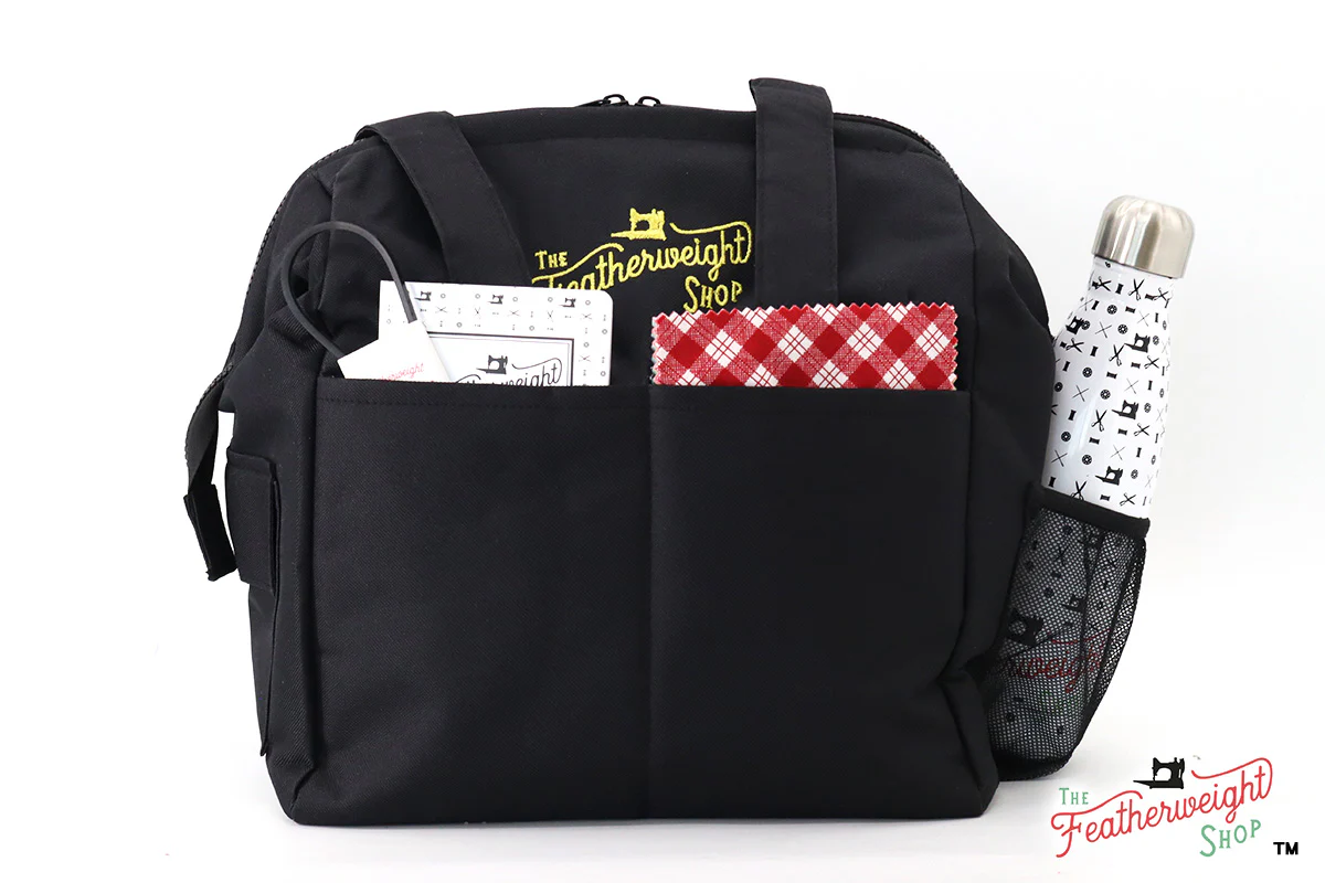 BAG, Padded TRAVEL fits Singer Featherweight 221 & 222 - BLACK - Image 5