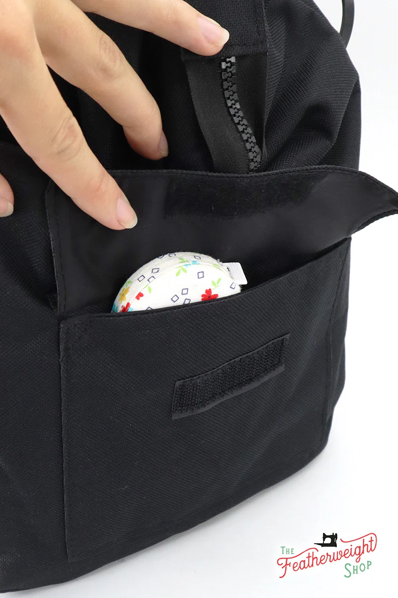 BAG, Padded TRAVEL fits Singer Featherweight 221 & 222 - BLACK - Image 8