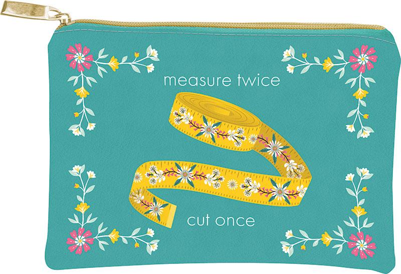 Bag, Sewing Notions Measure Twice, Cut Once Glam Zipper