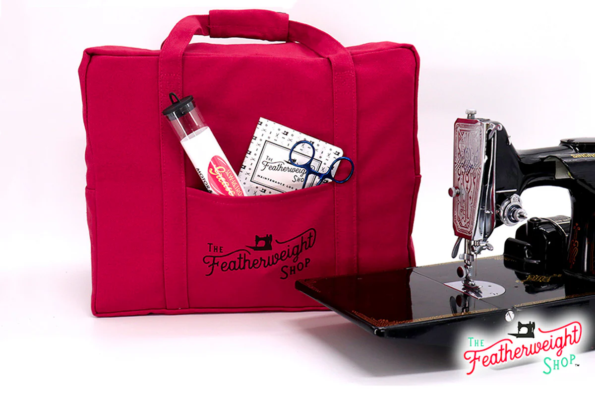 BAG, Tote for Featherweight Case or Tools & Accessories - RED - Image 5