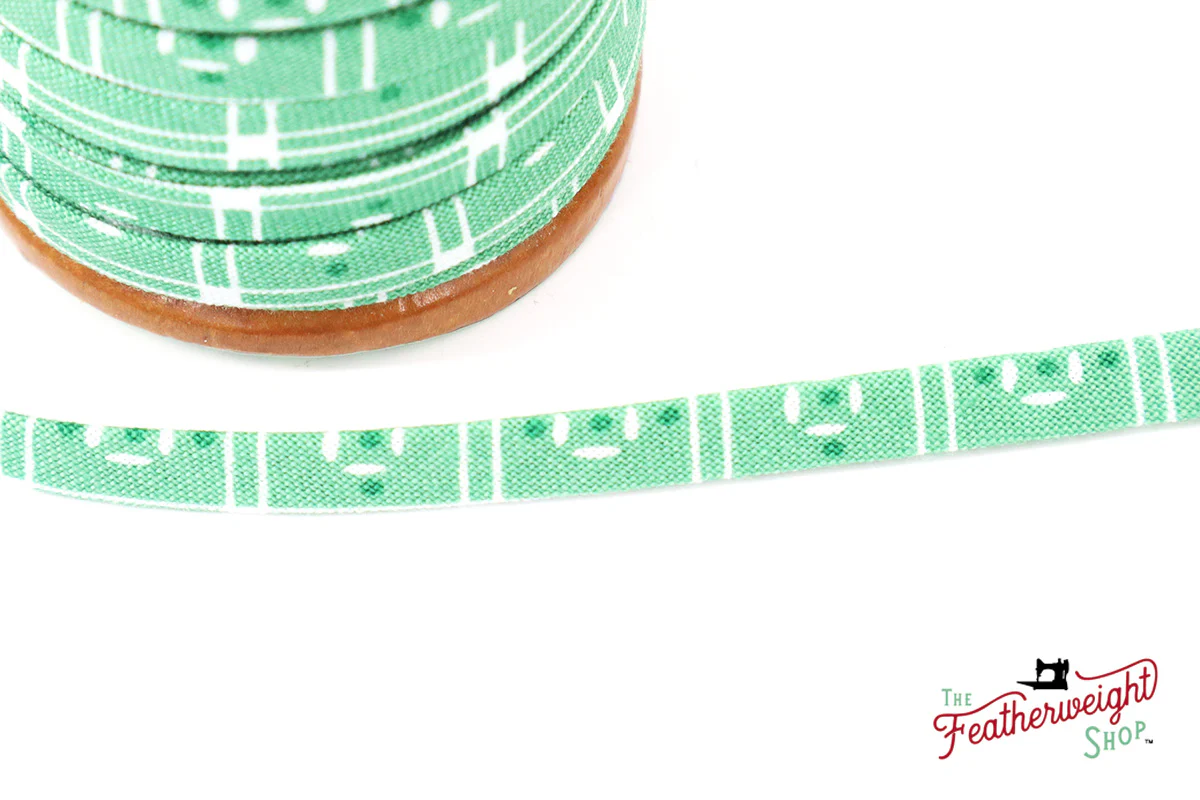 Bias Tape, 1/4" ALPINE LINOLEUM by Lori Holt (by the yard) - Image 2
