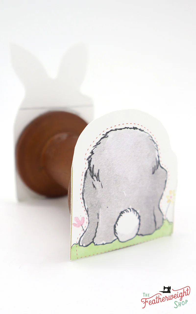 Postcard Spool Pet, Bobbins the Bunny (Bundle of 5) - Image 7