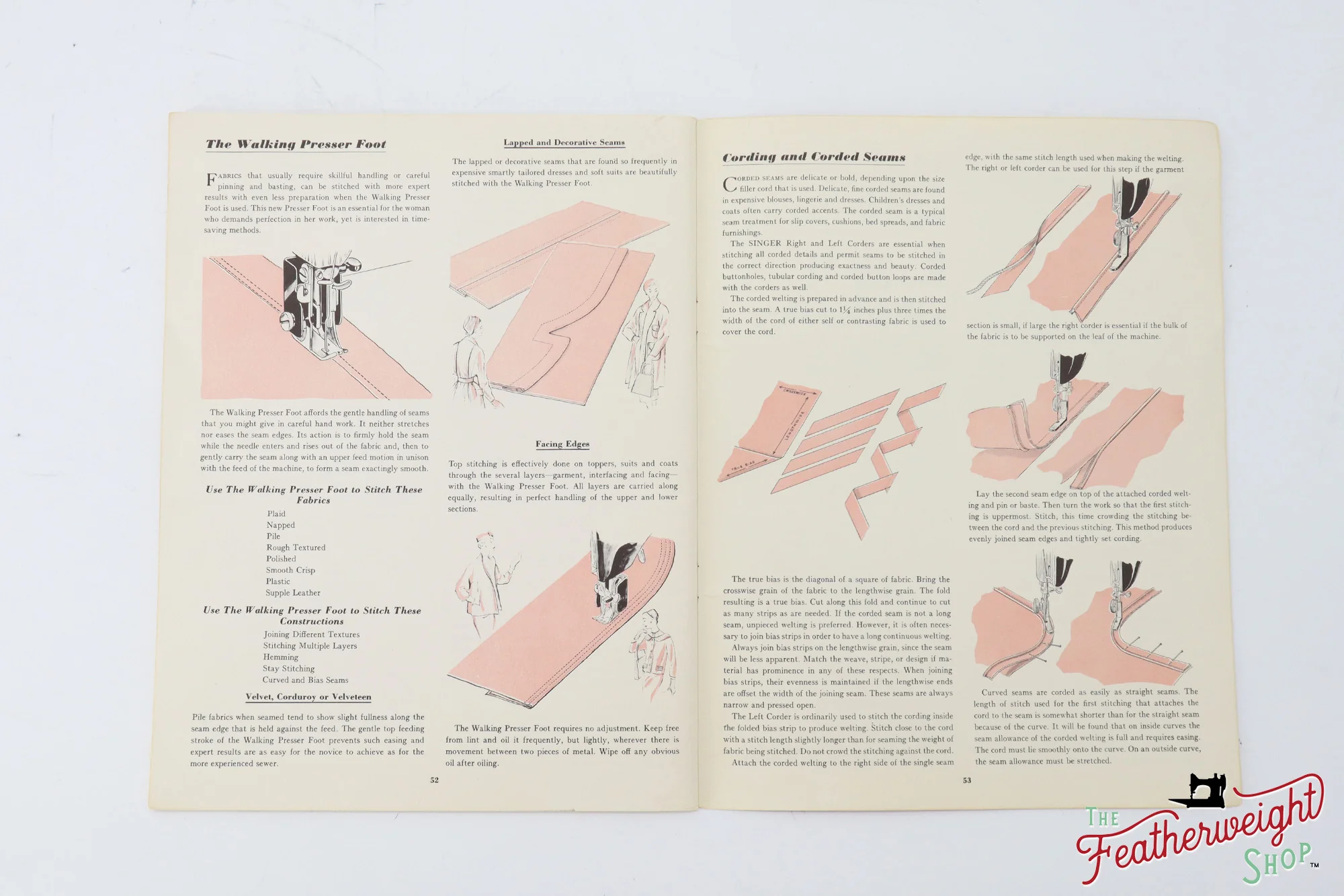Book, Singer Sewing Skills - Vintage Original - Image 4