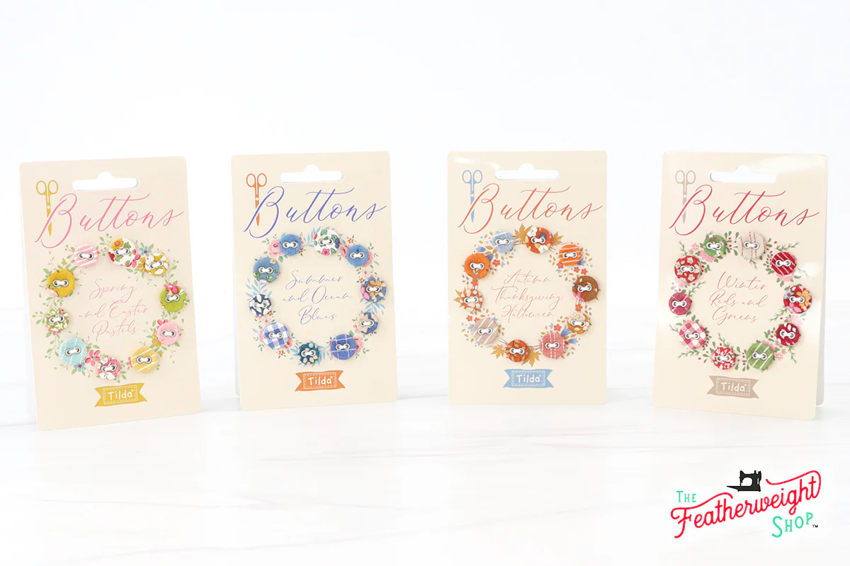Buttons, Creating Memories SUMMER by Tilda - 10 count - Image 3
