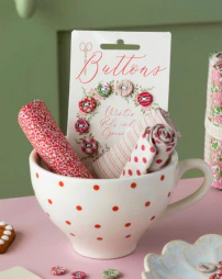 Buttons, Creating Memories WINTER Christmas by Tilda - 10 count - Image 2