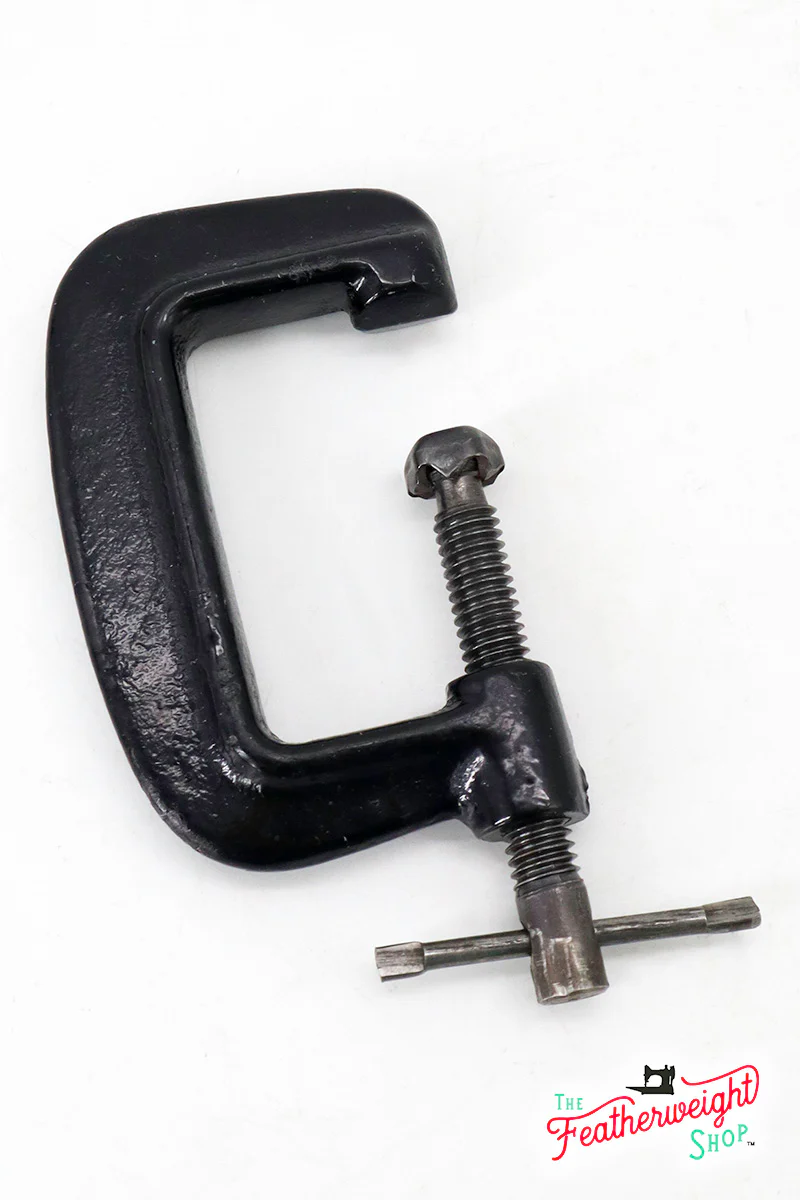 C-Clamp, Small Vintage Original for Singer Pinker & Sewhandy 20 (unmarked) - Image 2