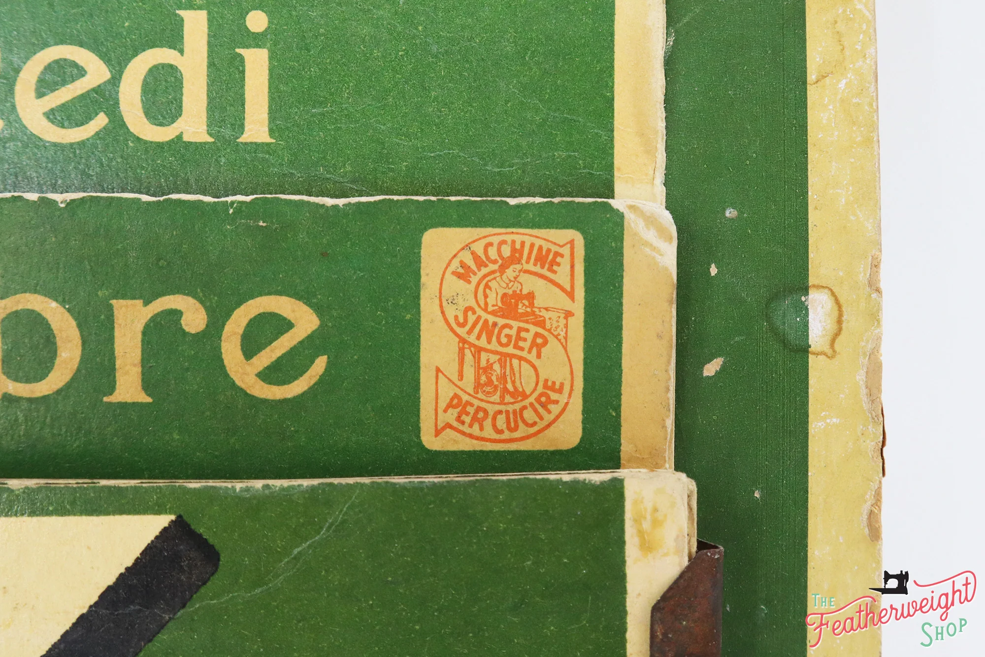 Calendar - Perpetual Green Italian (Vintage Original) - RARE - Image 4