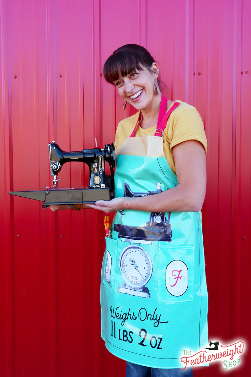 CLEARANCE Apron, Oilcloth Singer Featherweight 221 Advertisement - Image 13