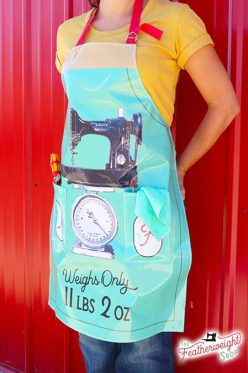 CLEARANCE Apron, Oilcloth Singer Featherweight 221 Advertisement - Image 14
