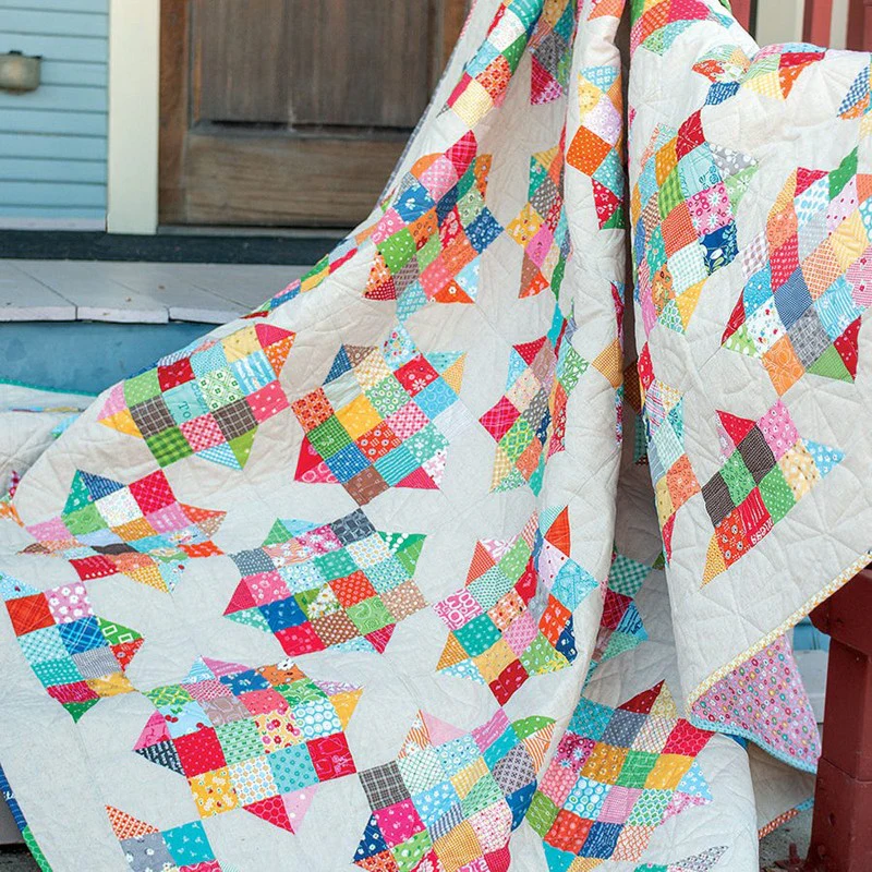 CLEARANCE PATTERN BOOK, Scrappiness is Happiness by Lori Holt - SOLD AS IS - Image 4