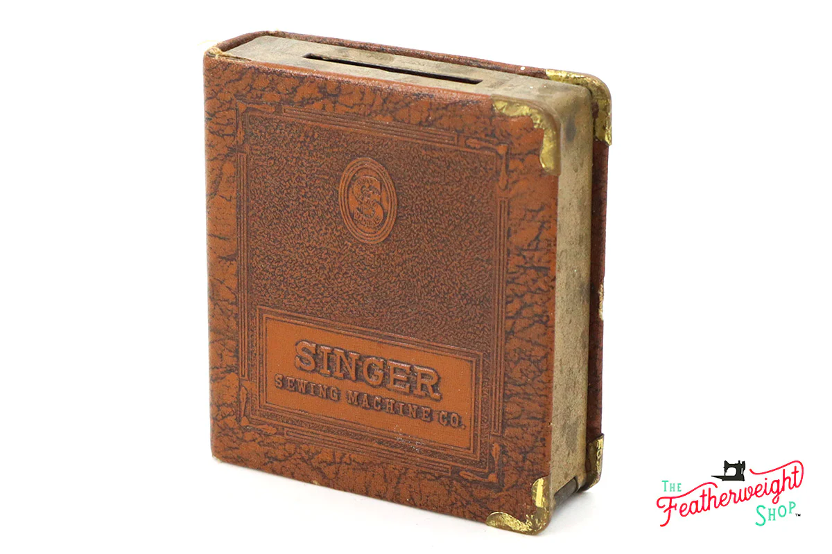 Coin Bank, Singer (Vintage Original) - RARE - Image 9