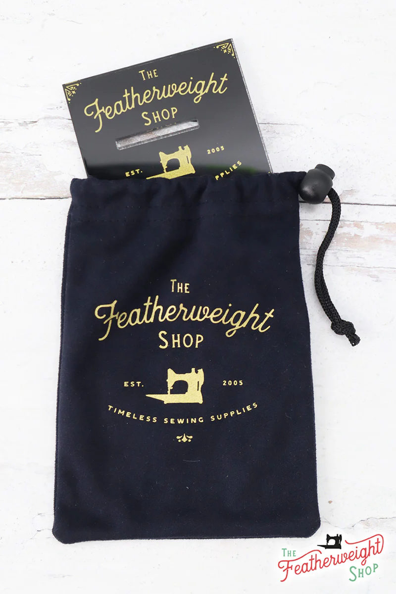 COMPLETE SET: Featherweight Accurate Seam Guide, Square, and Pocket Bag (BLACK) - Image 6