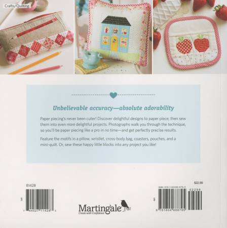 PATTERN BOOK, Super Cute Paper Piecing Book by Charise Randell - Image 3