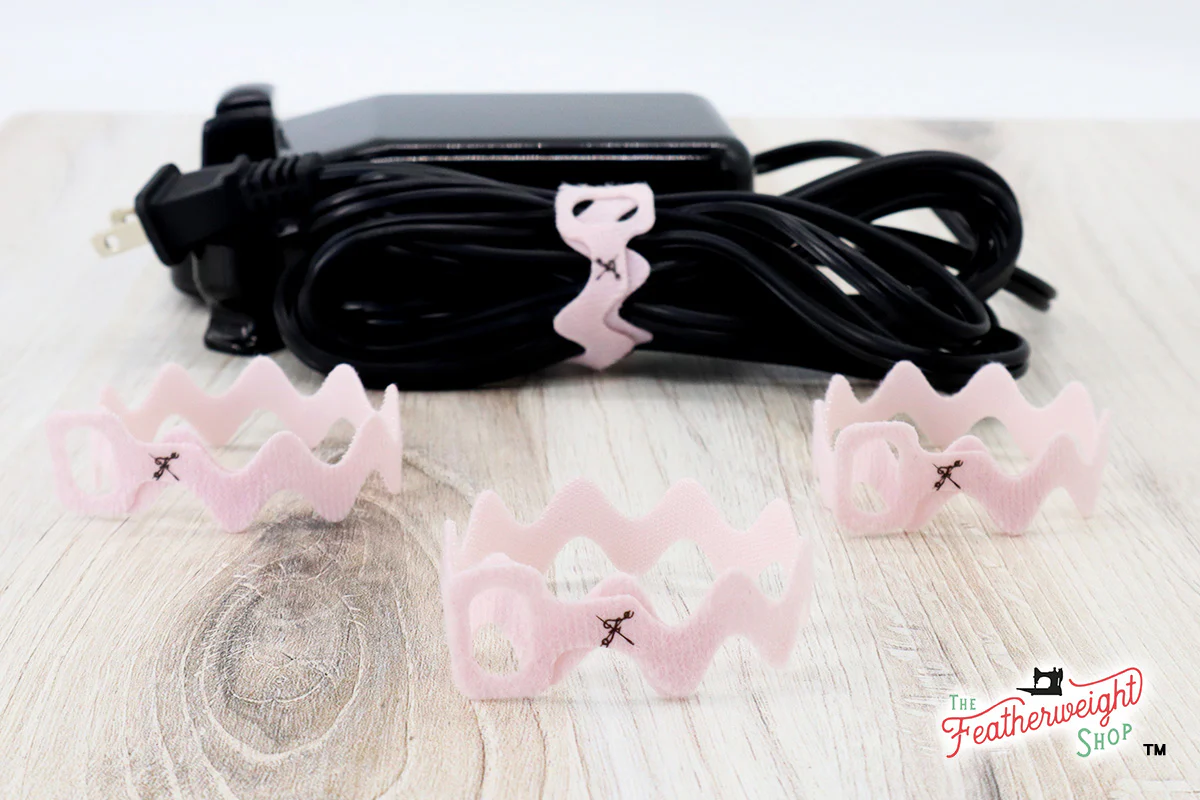 Cord WRAP, Ric Rac - Set of 3 (PINK)