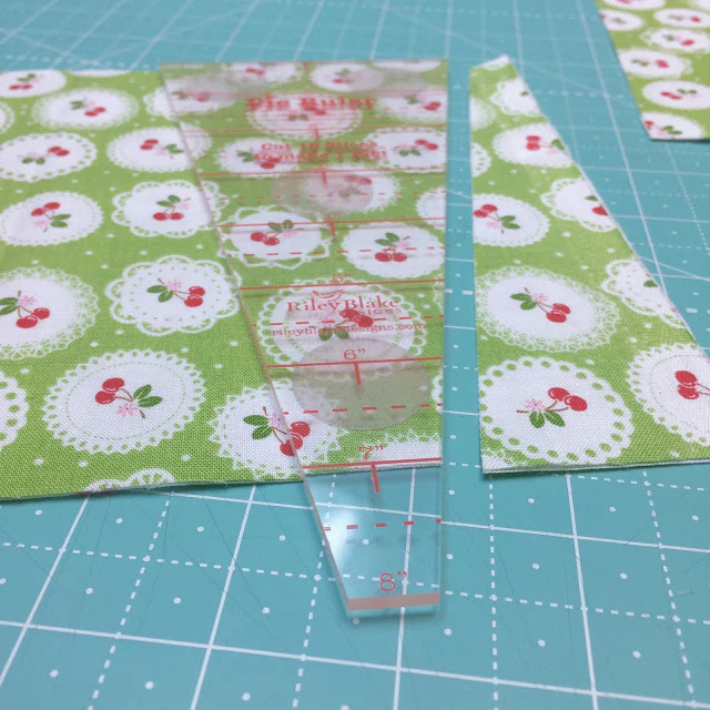 Cutting Ruler, PIE Sew Cherry 2 by Lori Holt - Image 3
