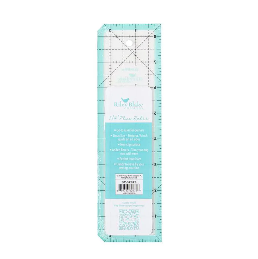 Cutting Ruler, Quilty Tools™ - 1/4" Plus