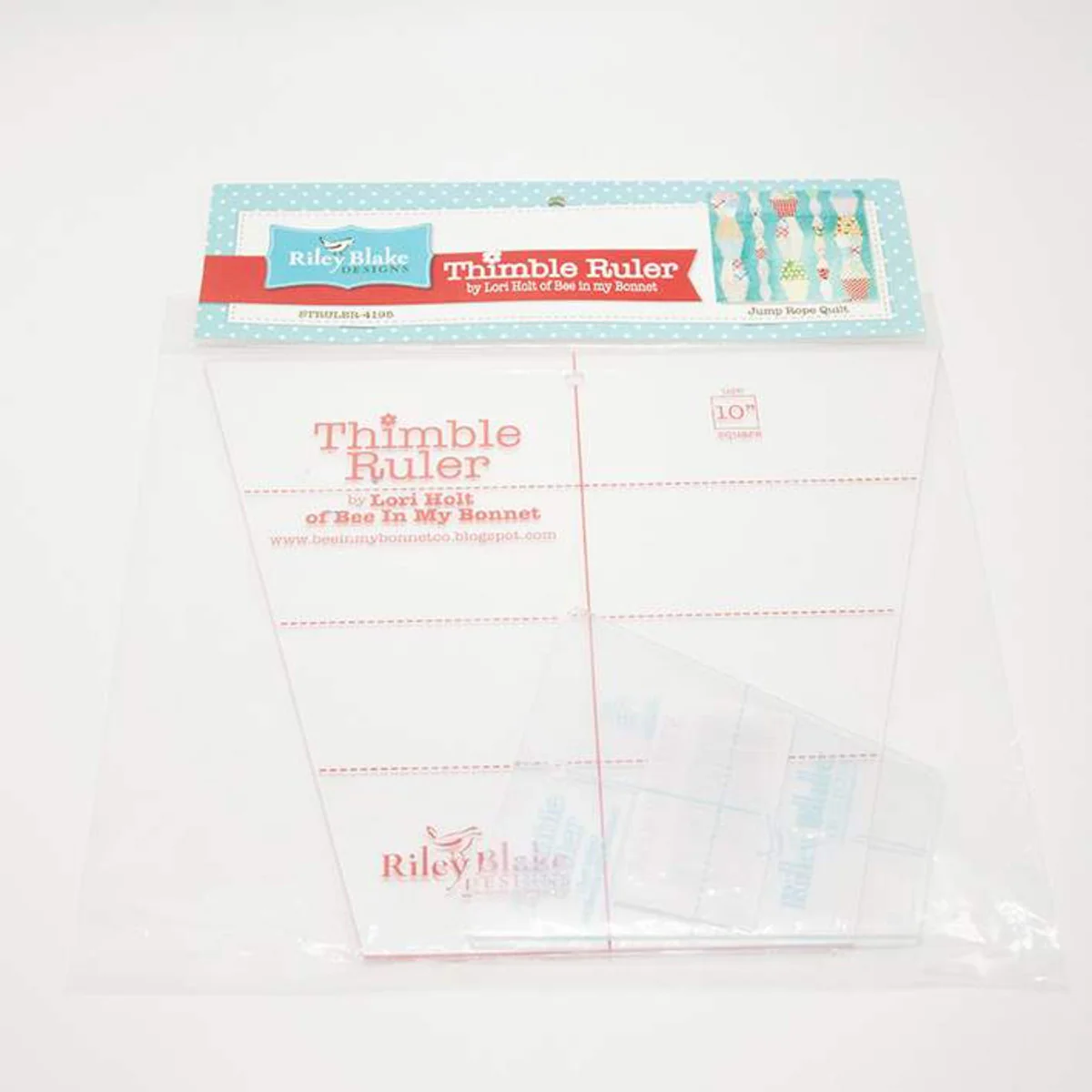 Cutting Ruler SET, Thimble by Lori Holt - Image 2