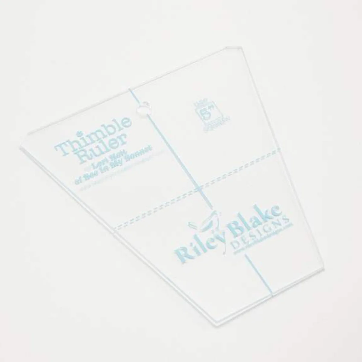 Cutting Ruler, Thimble 5 Inch by Lori Holt