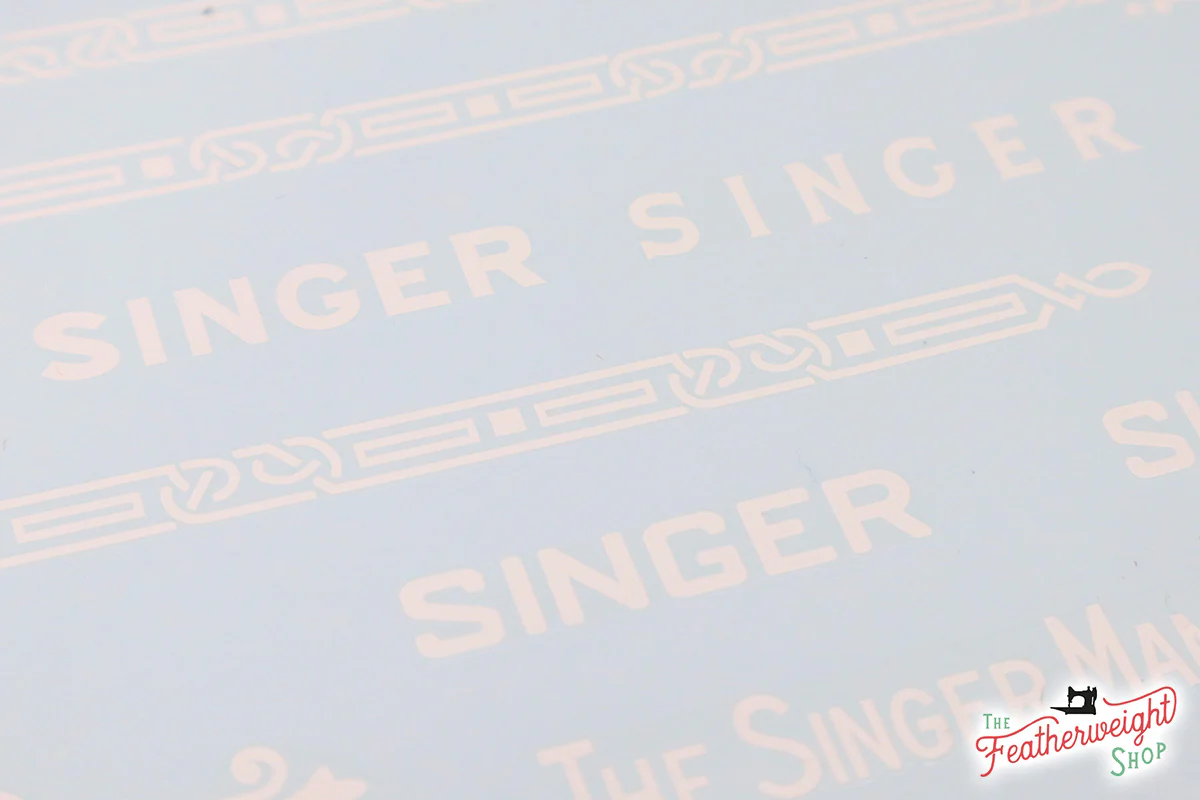 Decals, Celtic Knot Style for the Singer Featherweight 221, 221K Sewing Machine 1937-1953 - Image 13
