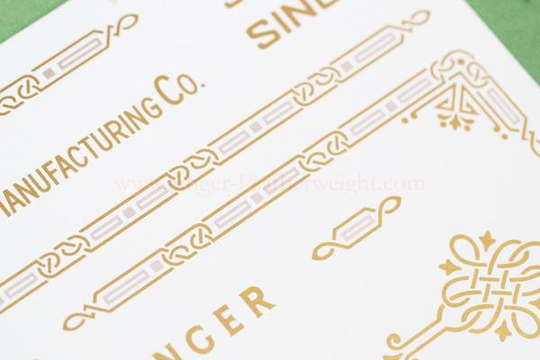 Decals, Celtic Knot Style for the Singer Featherweight 221, 221K Sewing Machine 1937-1953 - Image 6
