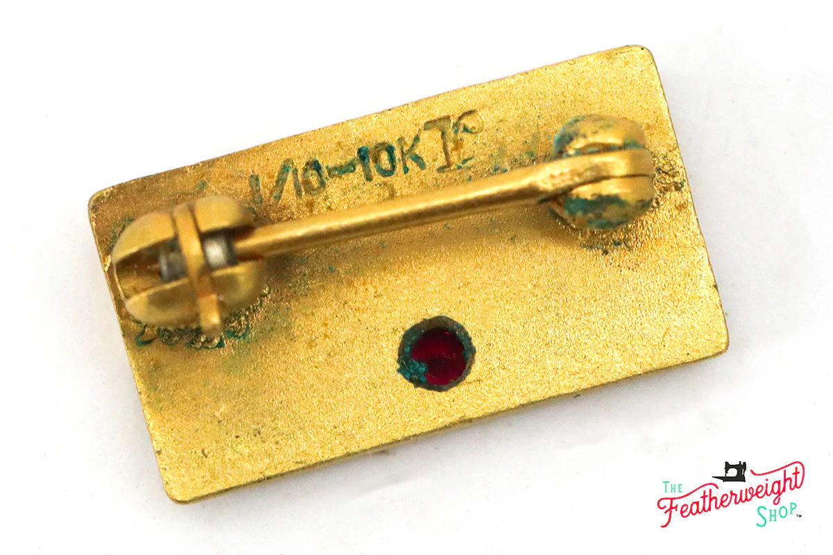 Employee Pin - RARE Singer (Vintage Original) - Image 2