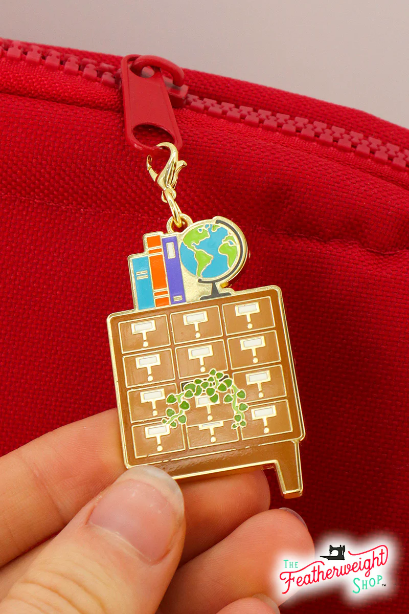 Enamel Charm Zipper Pull - CHAIR & CHEST by Cathe Holden - Image 2