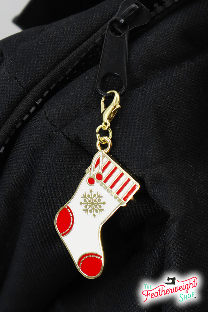 Enamel Charm Zipper Pull - HOME & STOCKING by Cathe Holden - Image 2