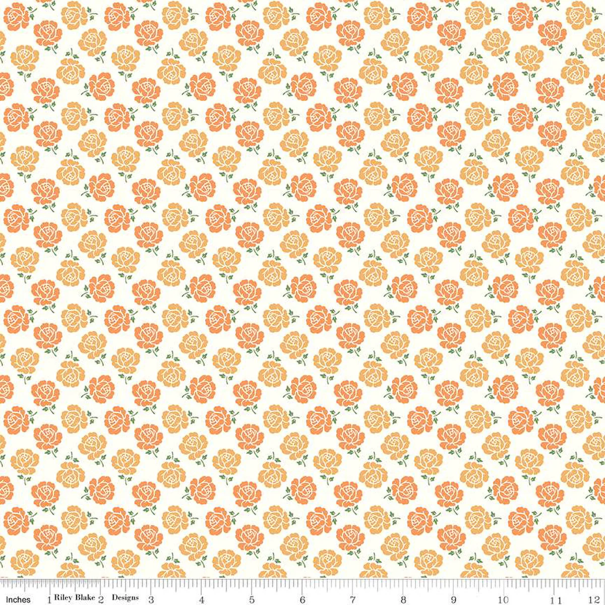 Fabric, Bee Vintage by Lori Holt SYLVIA DAISY (by the yard)