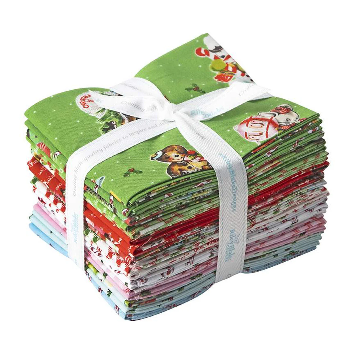 Fabric, Christmas Joys - FAT QUARTER BUNDLE