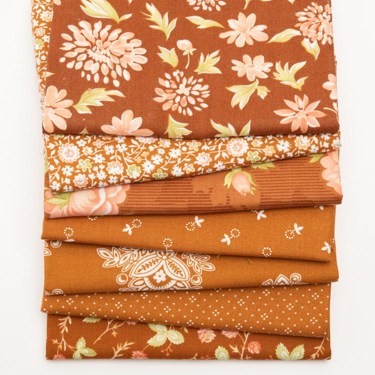 Fabric, Cinnamon & Cream by Fig Tree & Co. - JELLY ROLL - Image 6