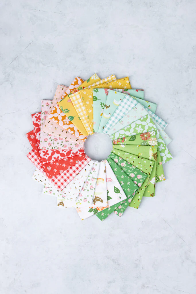 Fabric, Clover Farm by Burlap & Blossom - FAT QUARTER BUNDLE - Image 7