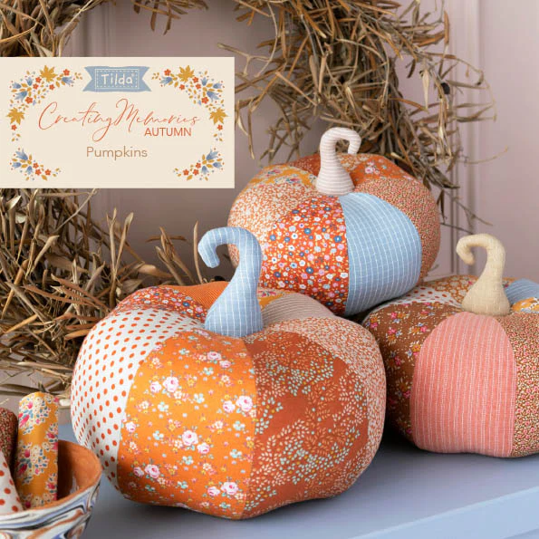 Fabric, Creating Memories AUTUMN, THANKSGIVING by Tilda - FAT QUARTER BUNDLE - Image 16