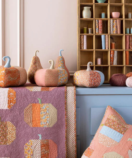Fabric, Creating Memories AUTUMN, THANKSGIVING by Tilda - FAT QUARTER BUNDLE - Image 4