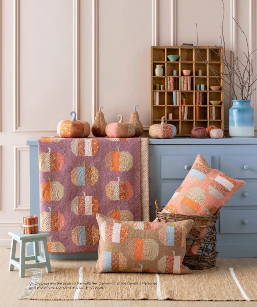 Fabric, Creating Memories AUTUMN, THANKSGIVING by Tilda - FAT QUARTER BUNDLE - Image 7