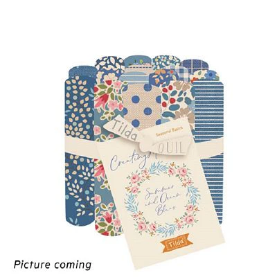 Fabric, Creating Memories SUMMER & OCEAN BLUES by Tilda - Fat EIGHTH Bundle - Image 34