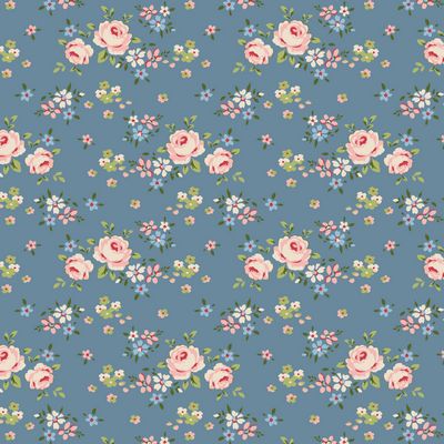 Fabric, Creating Memories SUMMER & OCEAN BLUES by Tilda - Fat EIGHTH Bundle - Image 23