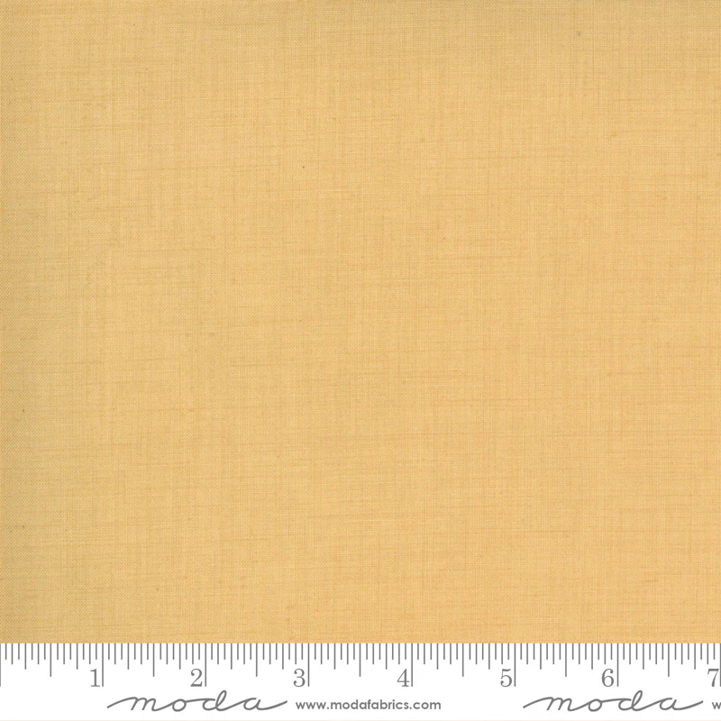 Fabric, French General Solids for Moda - SAFFRON (by the yard)
