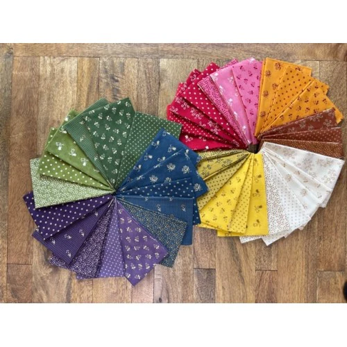 Fabric, Garden Gathering by Primitive Gatherings - FAT QUARTER BUNDLE - Image 2