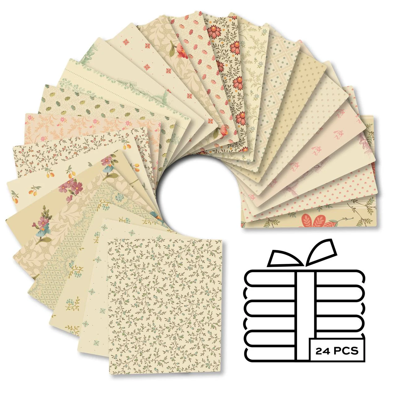 Fabric, Laundry Line by Laundry Basket Quilts - FAT QUARTER BUNDLE - Image 3