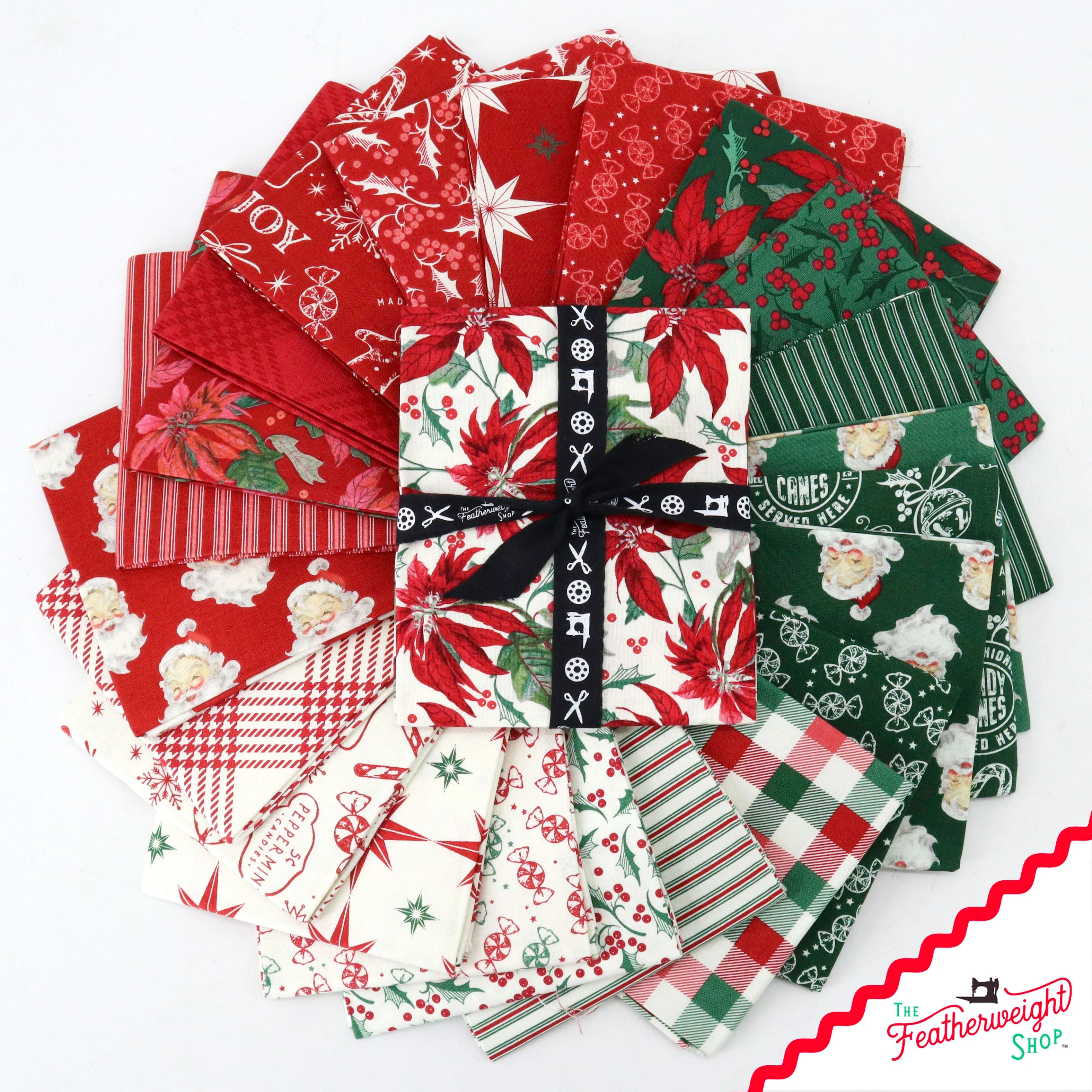 Fabric, Merry Little Christmas - CURATED Fat Quarter Bundle - Image 2