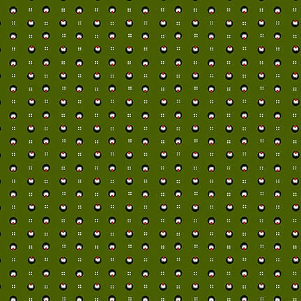 Fabric, My Childhood Christmas by Buttermilk Basin - Ditsy GREEN (by the yard)